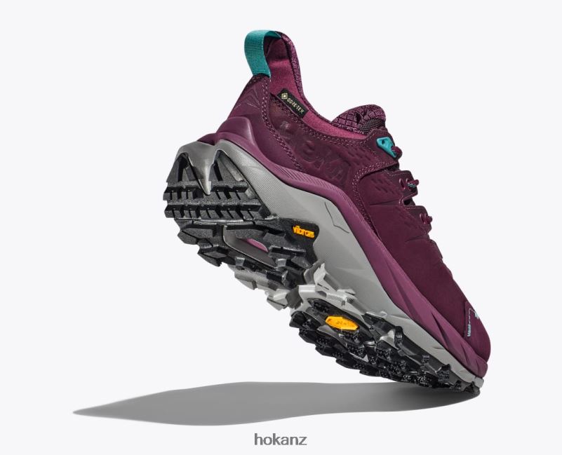 Hoka Women Kaha 2 Low GTX 482TD190 Grape Wine/Coastal Shade