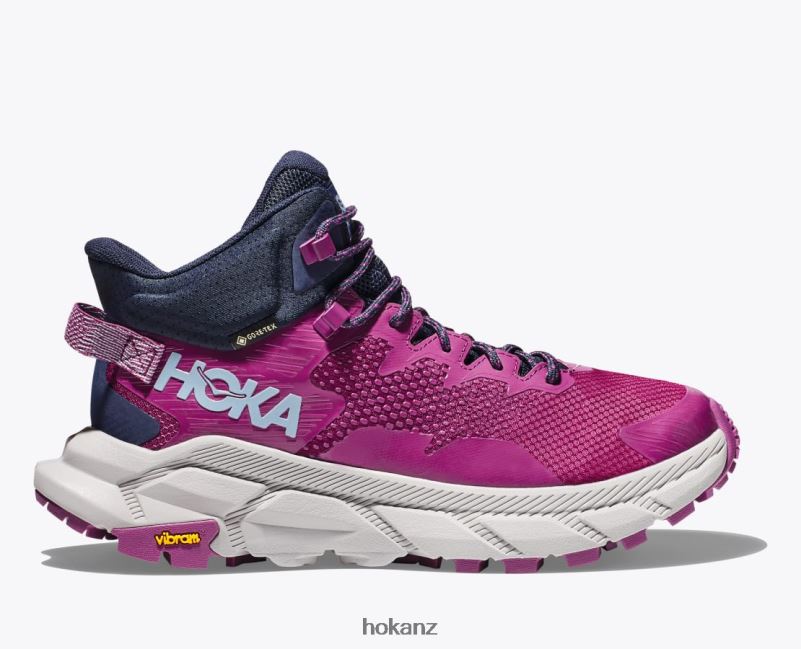 Hoka Women Trail Code GTX 482TD140 Beautyberry/Harbor Mist
