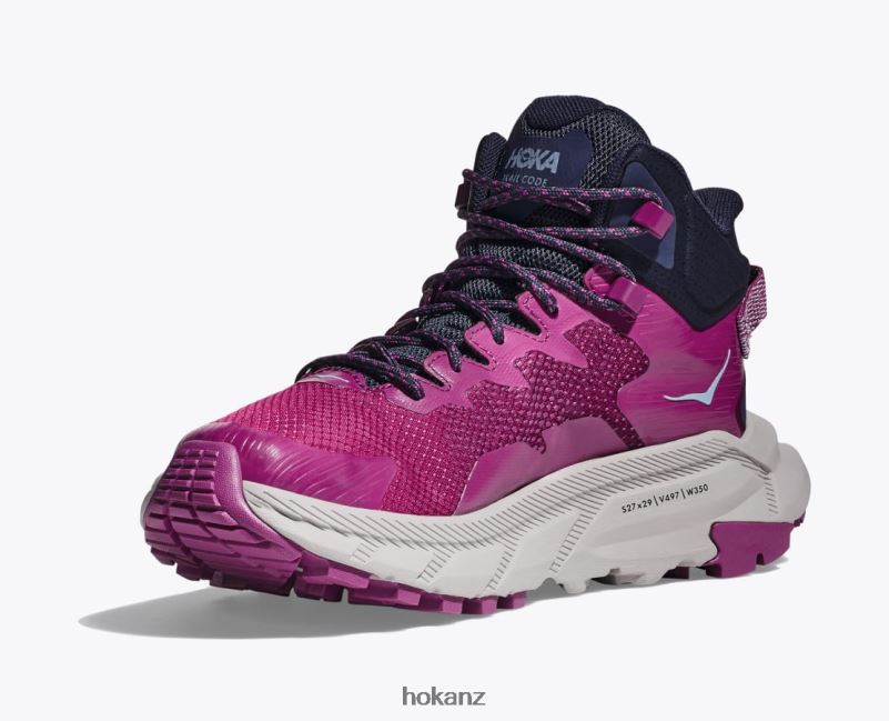 Hoka Women Trail Code GTX 482TD140 Beautyberry/Harbor Mist