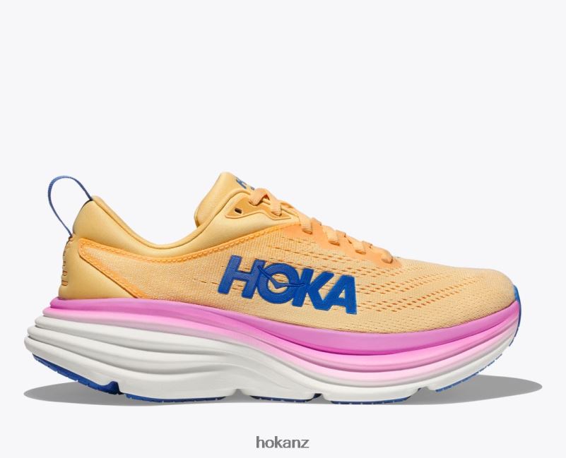 Hoka Women Bondi 8 482TD12 Impala/Cyclamen