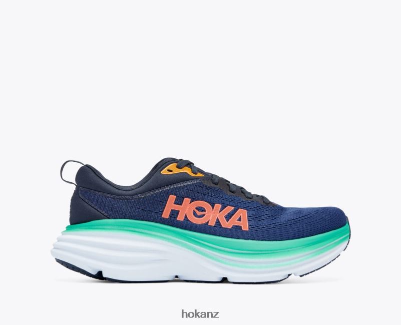 Hoka Women Bondi 8 482TD14 Outer Space/Bellwether Blue
