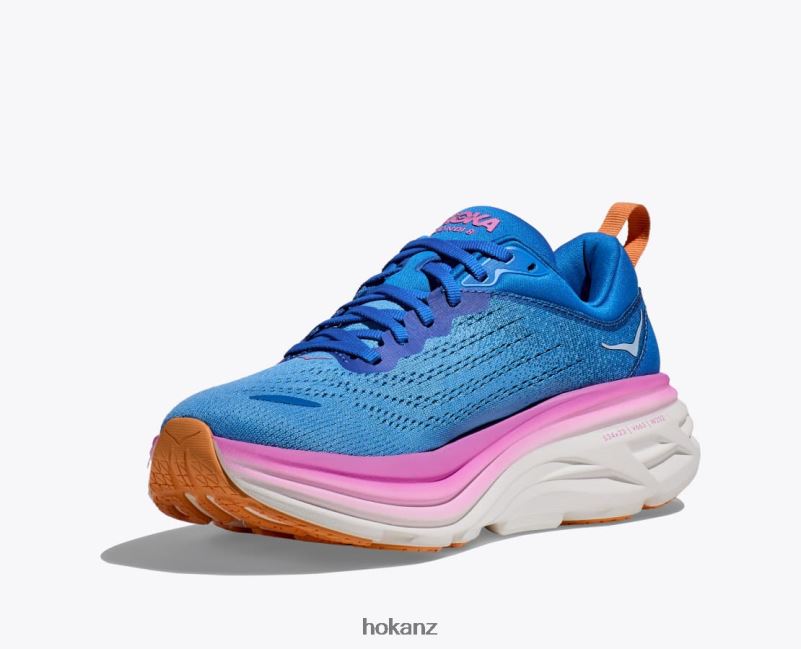 Hoka Women Bondi 8 482TD244 Coastal Sky/All Aboard