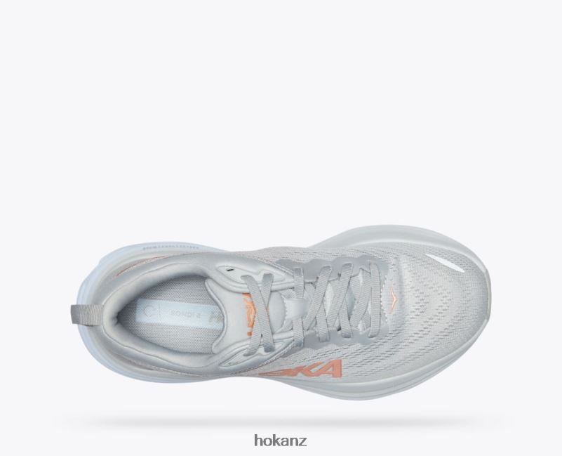 Hoka Women Bondi 8 482TD245 Harbor Mist/Lunar Rock