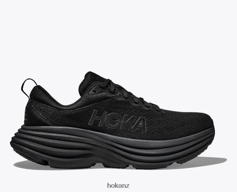 Hoka Women Bondi 8 482TD246 Black