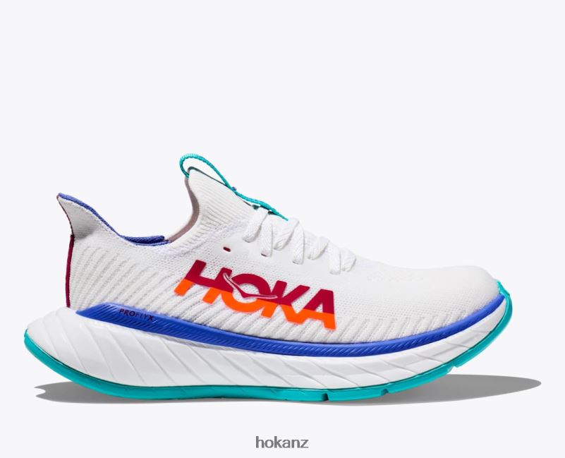Hoka Women Carbon X 3 482TD44 White/Flame