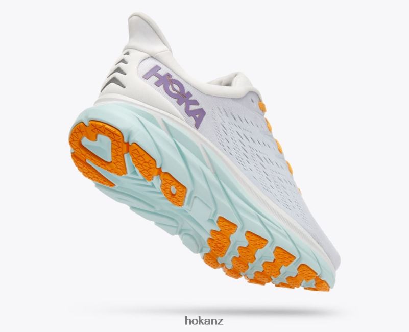Hoka Women Clifton 8 482TD220 Blanc De Blanc/White