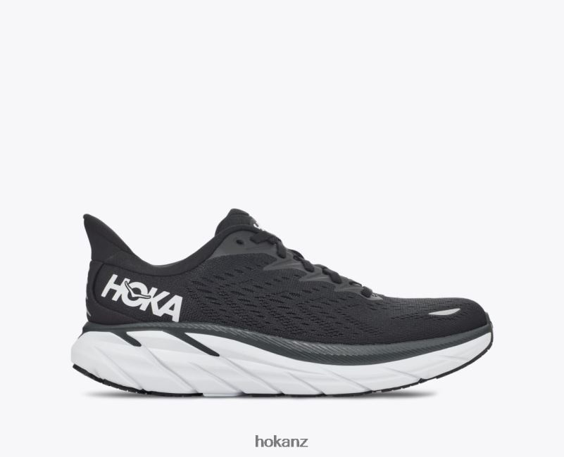 Hoka Women Clifton 8 482TD91 Black/White