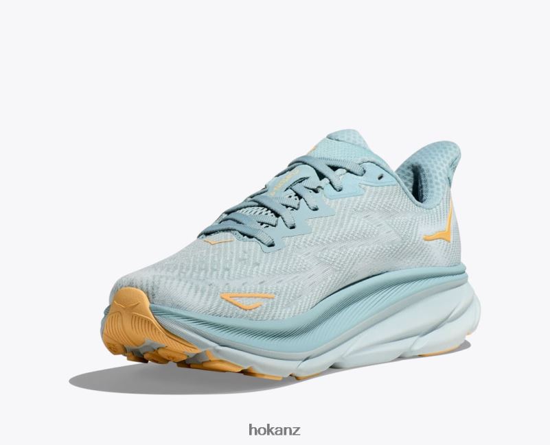 Hoka Women Clifton 9 482TD1 Cloud Blue/Ice Flow