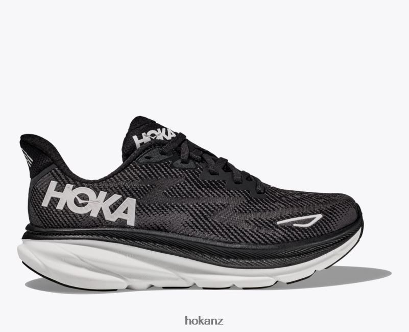 Hoka Women Clifton 9 482TD223 Black/White