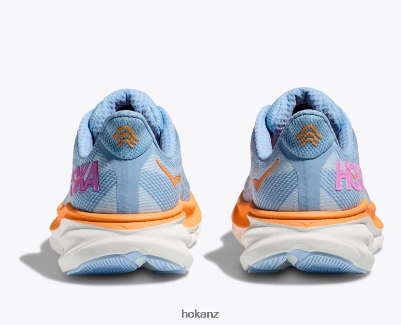 Hoka Women Clifton 9 482TD224 Airy Blue/Ice Water