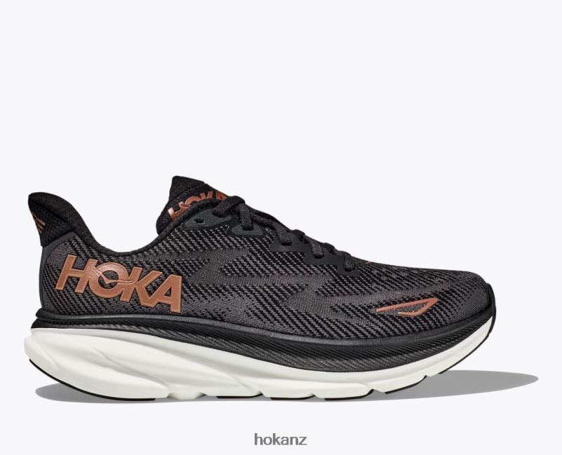 Hoka Women Clifton 9 482TD226 Black/Copper