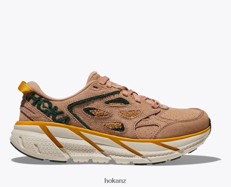 Hoka Women Clifton L Embroidery 482TD203 Sirocco/Mountain View