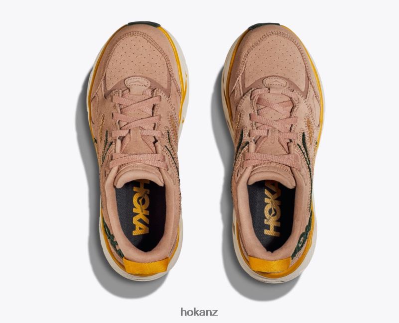 Hoka Women Clifton L Embroidery 482TD203 Sirocco/Mountain View