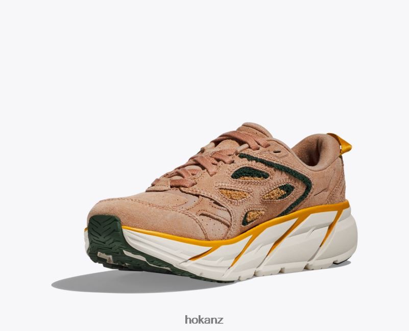 Hoka Women Clifton L Embroidery 482TD203 Sirocco/Mountain View