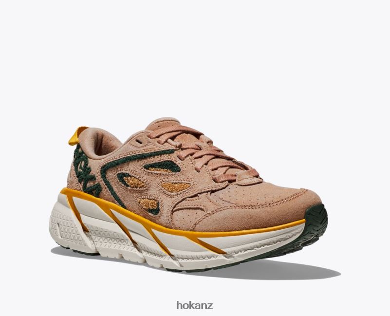 Hoka Women Clifton L Embroidery 482TD203 Sirocco/Mountain View