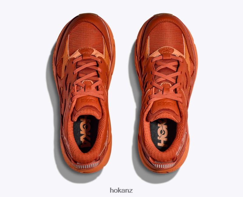 Hoka Women Clifton L GTX 482TD90 Burnt Ochre/Copper Tan