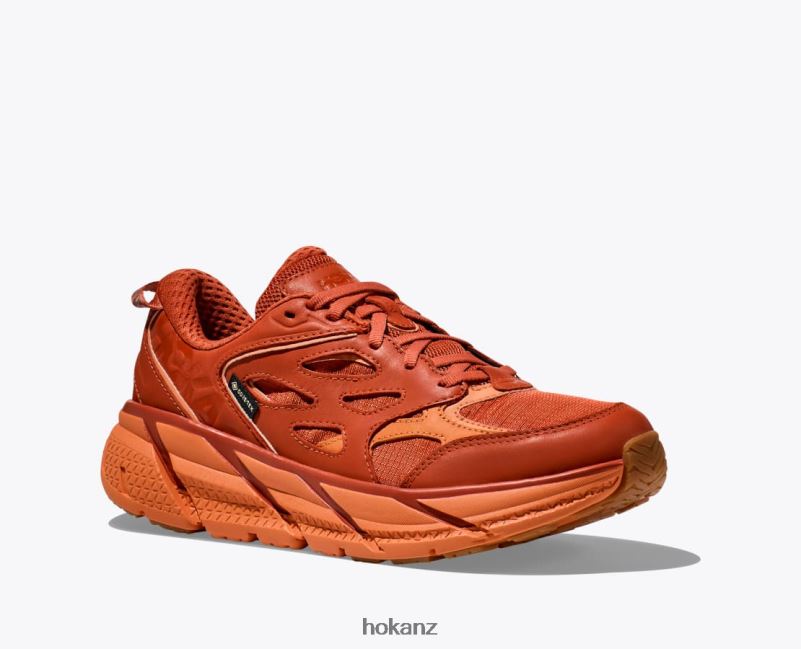 Hoka Women Clifton L GTX 482TD90 Burnt Ochre/Copper Tan