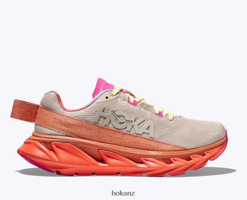 Hoka Women Elevon 2 482TD54 Shifting Sand/Camellia