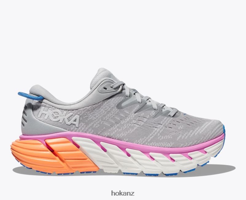 Hoka Women Gaviota 4 482TD204 Festival Fuchsia/Blue Graphite
