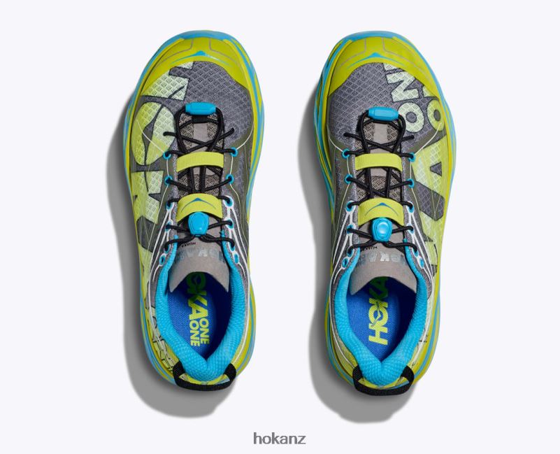 Hoka Women Huaka Origins 482TD77 Evening Primrose/Diva Blue