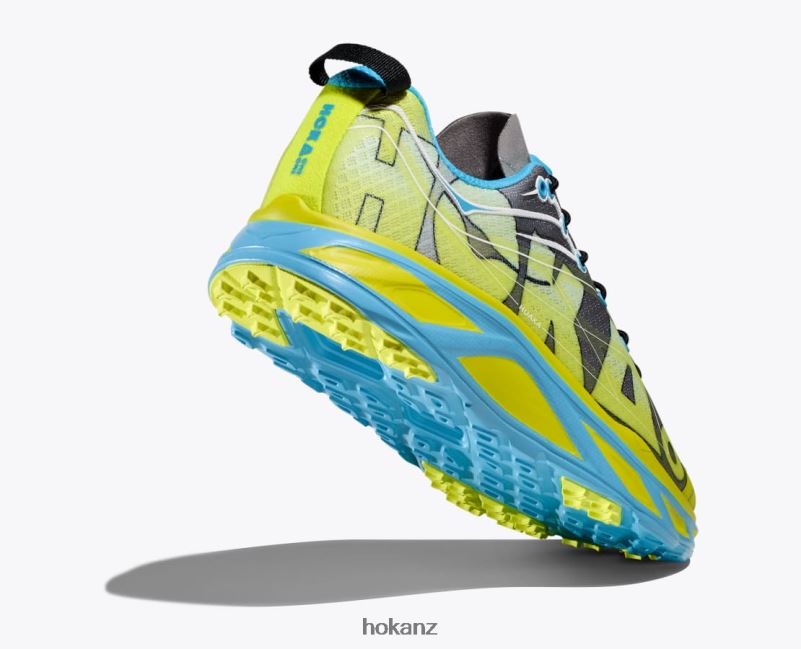 Hoka Women Huaka Origins 482TD77 Evening Primrose/Diva Blue