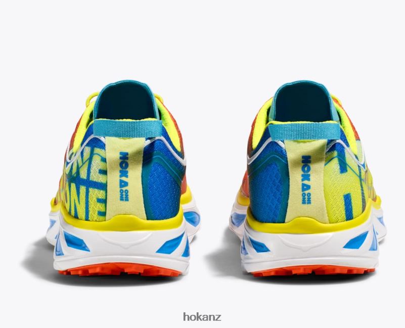 Hoka Women Huaka Origins 482TD78 Evening Primrose/Flame