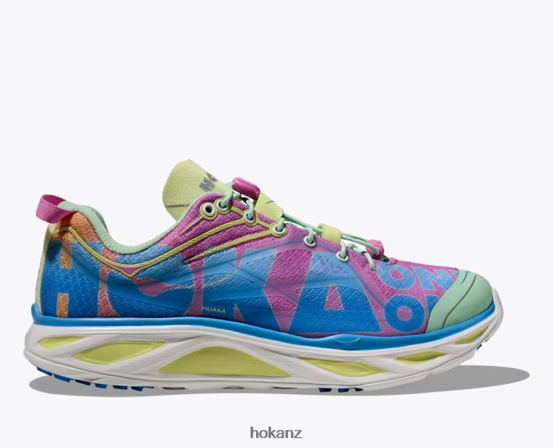 Hoka Women Huaka Origins 482TD79 All Aboard/Cyclamen