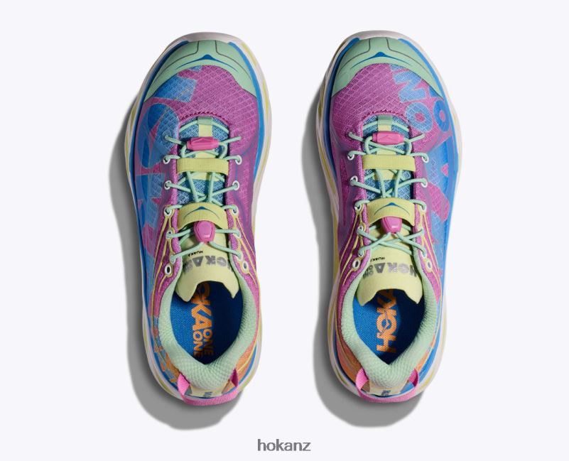 Hoka Women Huaka Origins 482TD79 All Aboard/Cyclamen