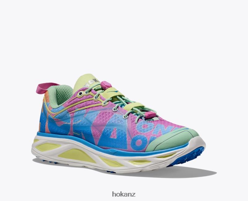 Hoka Women Huaka Origins 482TD79 All Aboard/Cyclamen