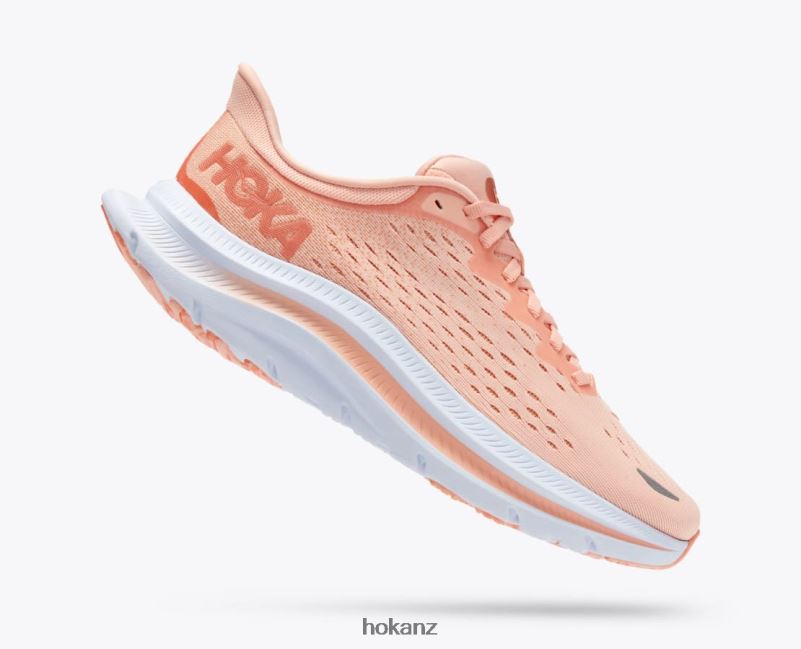 Hoka Women Kawana 482TD87 Peach Parfait/Shell Coral