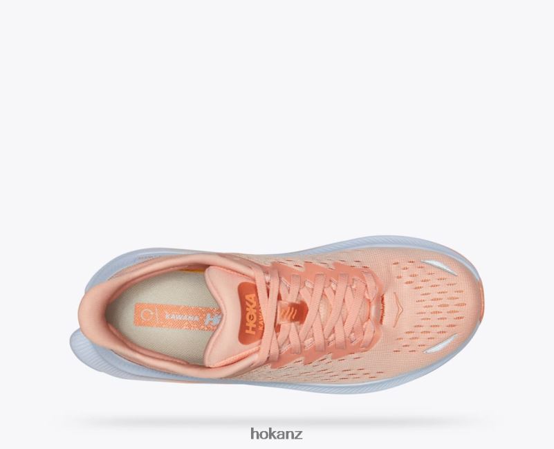 Hoka Women Kawana 482TD87 Peach Parfait/Shell Coral