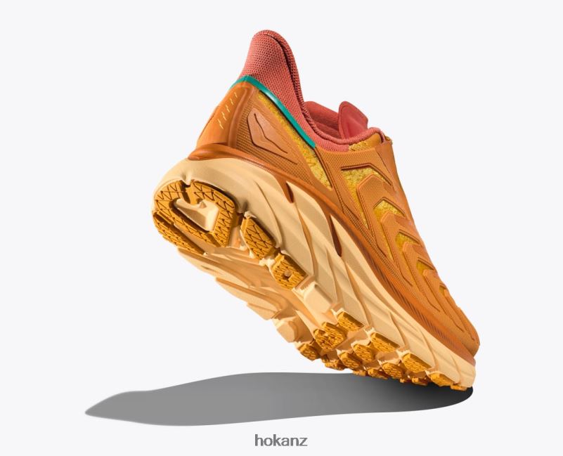 Hoka Women Project Clifton 482TD60 Desert Sun/Burnt Ochre