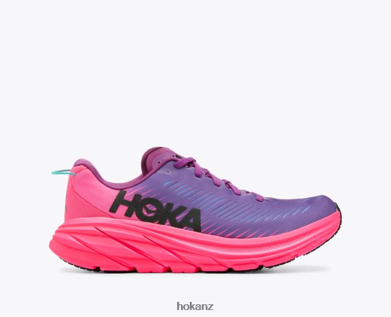 Hoka Women Rincon 3 482TD231 Beautyberry/Knockout Pink