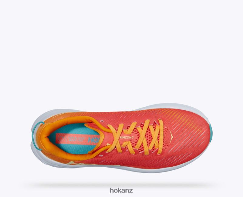 Hoka Women Rincon 3 482TD233 Camellia/Radiant Yellow