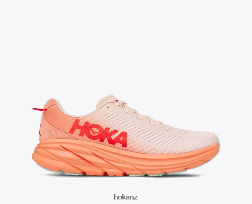 Hoka Women Rincon 3 482TD36 Silver Peony/Cantaloupe