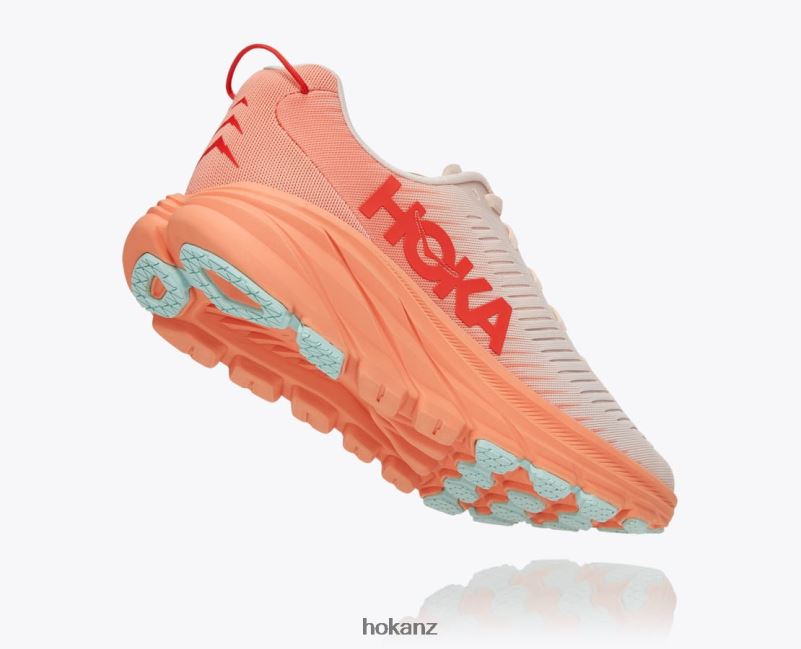 Hoka Women Rincon 3 482TD36 Silver Peony/Cantaloupe