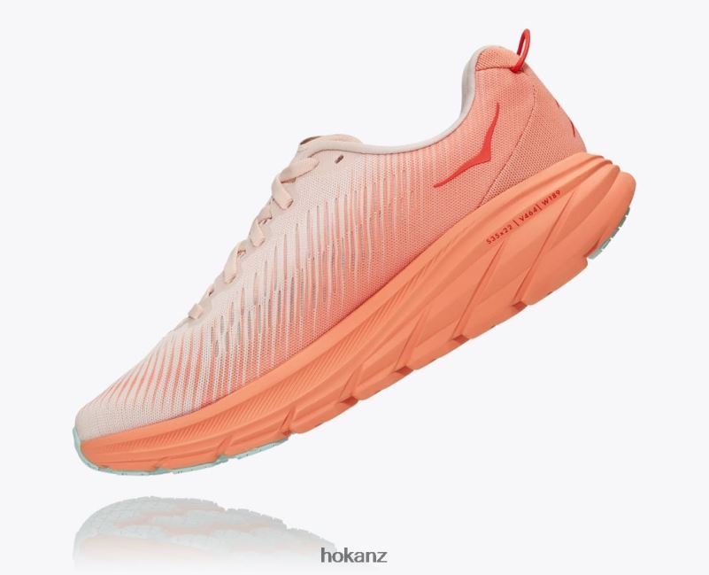 Hoka Women Rincon 3 482TD36 Silver Peony/Cantaloupe