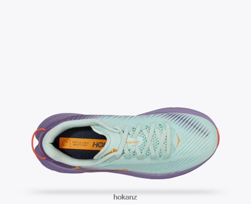 Hoka Women Rincon 3 482TD38 Blue Glass/Chalk Violet