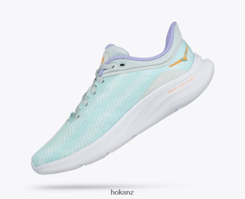 Hoka Women Solimar 482TD53 Ice Flow/Amber Yellow