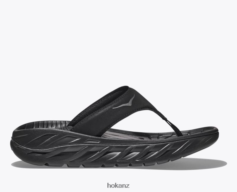 Hoka Women ORA Recovery Flip 482TD298 Black/Dark Gull Gray