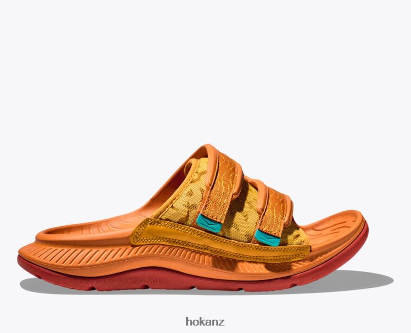 Hoka Women Ora Luxe 482TD270 Golden Yellow/Desert Sun