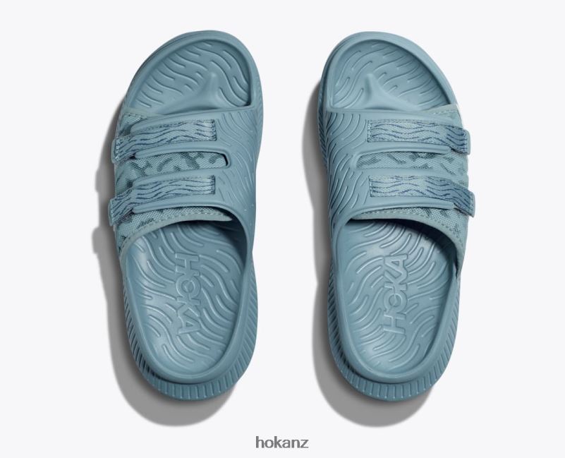 Hoka Women Ora Luxe 482TD273 Stone Blue/Bluesteel