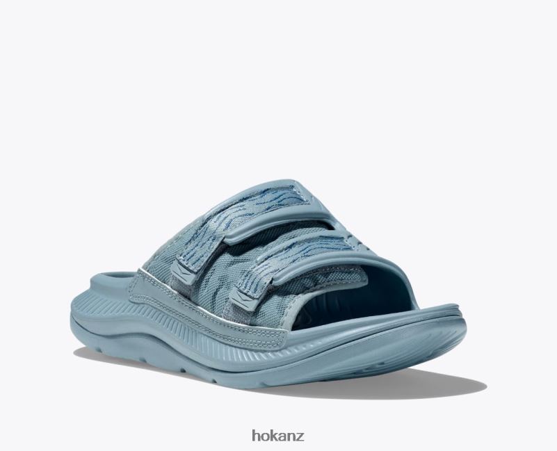Hoka Women Ora Luxe 482TD273 Stone Blue/Bluesteel