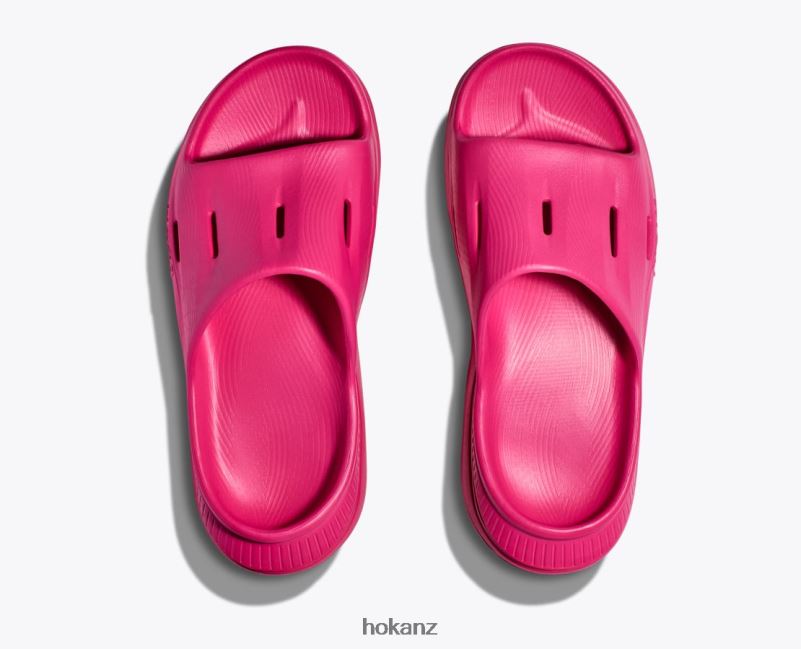 Hoka Women Ora Recovery Slide 3 482TD284 Pink Yarrow