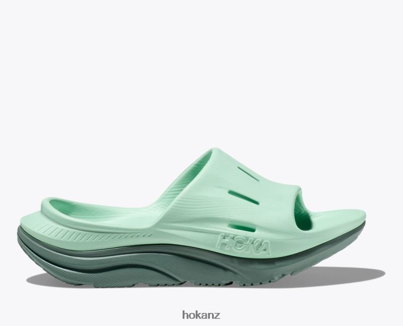 Hoka Women Ora Recovery Slide 3 482TD285 Mist Green/Trellis