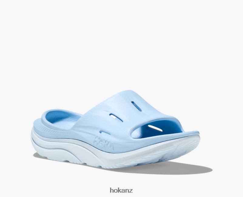 Hoka Women Ora Recovery Slide 3 482TD289 Ice Water/Airy Blue