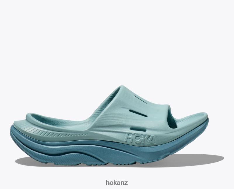 Hoka Women Ora Recovery Slide 3 482TD292 Cloud Blue/Stone Blue