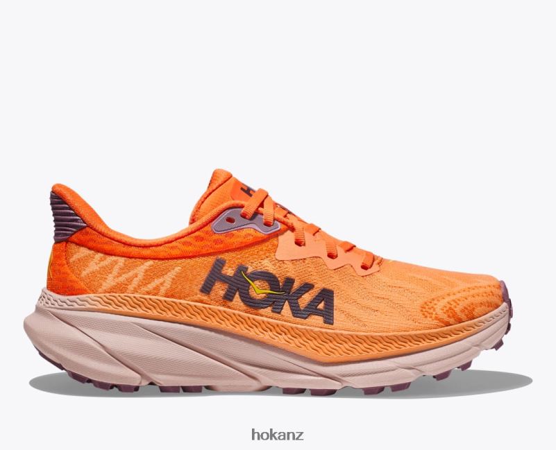 Hoka Women Challenger 7 482TD108 Mock Orange/Vibrant Orange