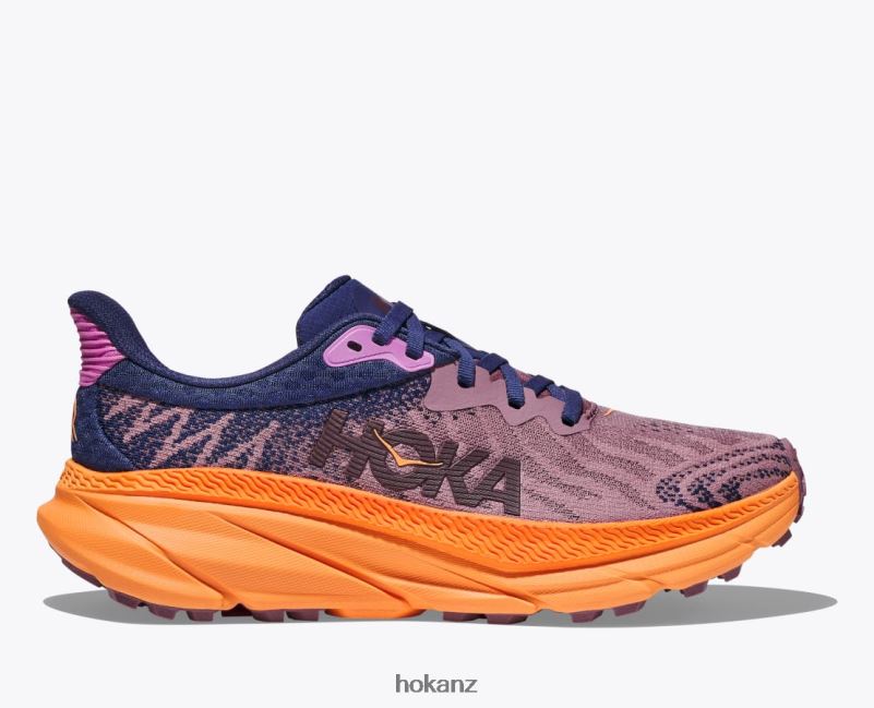 Hoka Women Challenger 7 482TD110 Wistful Mauve/Cyclamen