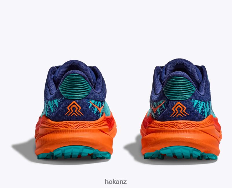 Hoka Women Challenger 7 482TD255 Ceramic/Vibrant Orange